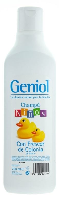 Дитячий розгладжуючий шампунь - Geniol Shampoo — фото N1