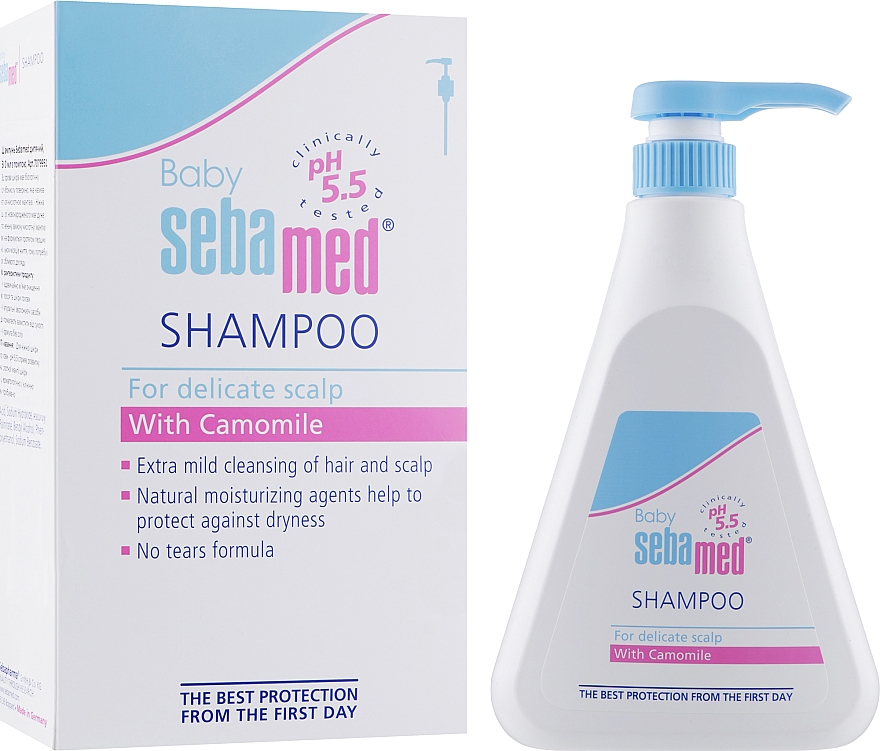 Детский шампунь для волос - Sebamed Baby Shampoo — фото N2