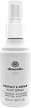 Парфумерія, косметика Антимікробний спрей для ніг - Alessandro International Spa Protect & Repair Foot Spray