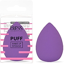 Спонж-капля, фиолетовый - Bless Beauty PUFF Make Up Sponge — фото N1
