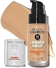 Тональный крем - Revlon ColorStay Longwear Mekeup Vitamin E Combination/Oily Skin SPF 15 — фото N2