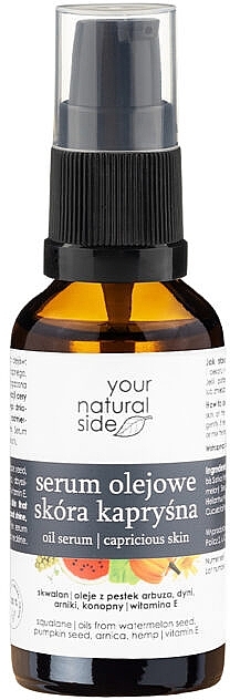 Масляна сироватка для примхливої шкіри - Your Natural Side Oil Serum Capricious Skin — фото N1