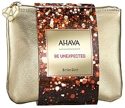 Набор - Ahava Be Unexpected Holiday 2023 Strike Gold (f/cr/15ml + h/cr/40ml + f/mask/6ml) — фото N2