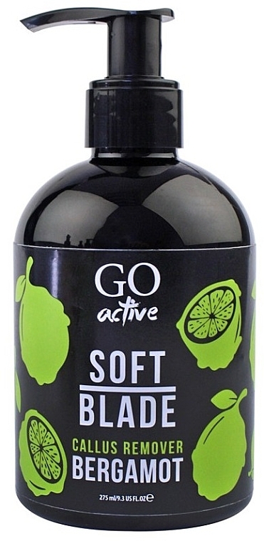 Кислотный пилинг для педикюра "Бергамот" - GO Active Soft Blade Callus Remover Bergamot