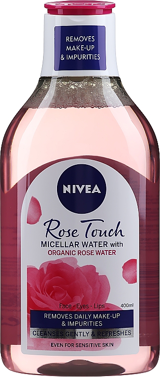 Набор - NIVEA Rose Beauty (f/cr/50ml + f/water/400ml) — фото N3