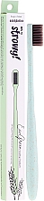 Пшеничная зубная щетка, средняя - WoodyBamboo Toothbrush EcoGreen Medium — фото N1