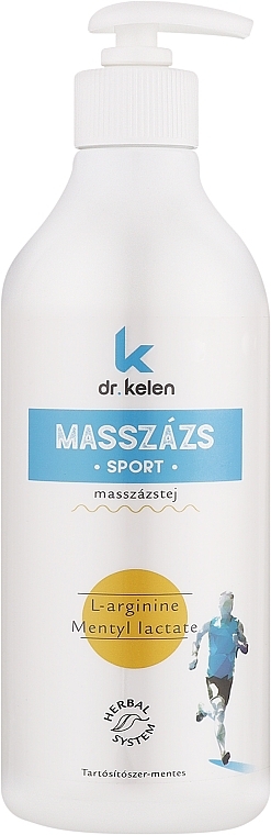 Эмульсия для спортивного массажа - Dr.Kelen Sport Massage Emulsion — фото N1