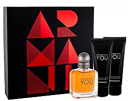 Парфумерія, косметика Giorgio Armani Emporio Armani Stronger With You - Набір (edt/50ml + sh/gel/2x75ml)