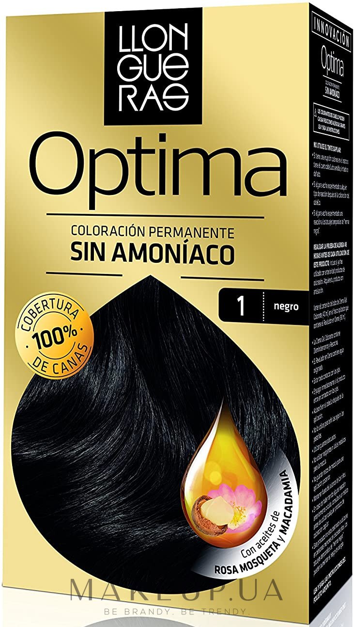 Перманентна фарба для волосся - Llongueras Optima Hair Colour — фото 1