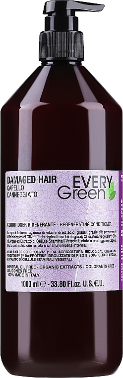Кондиціонер відновлювальний - Dikson Every Green Damaged Hair Conditioner — фото N3