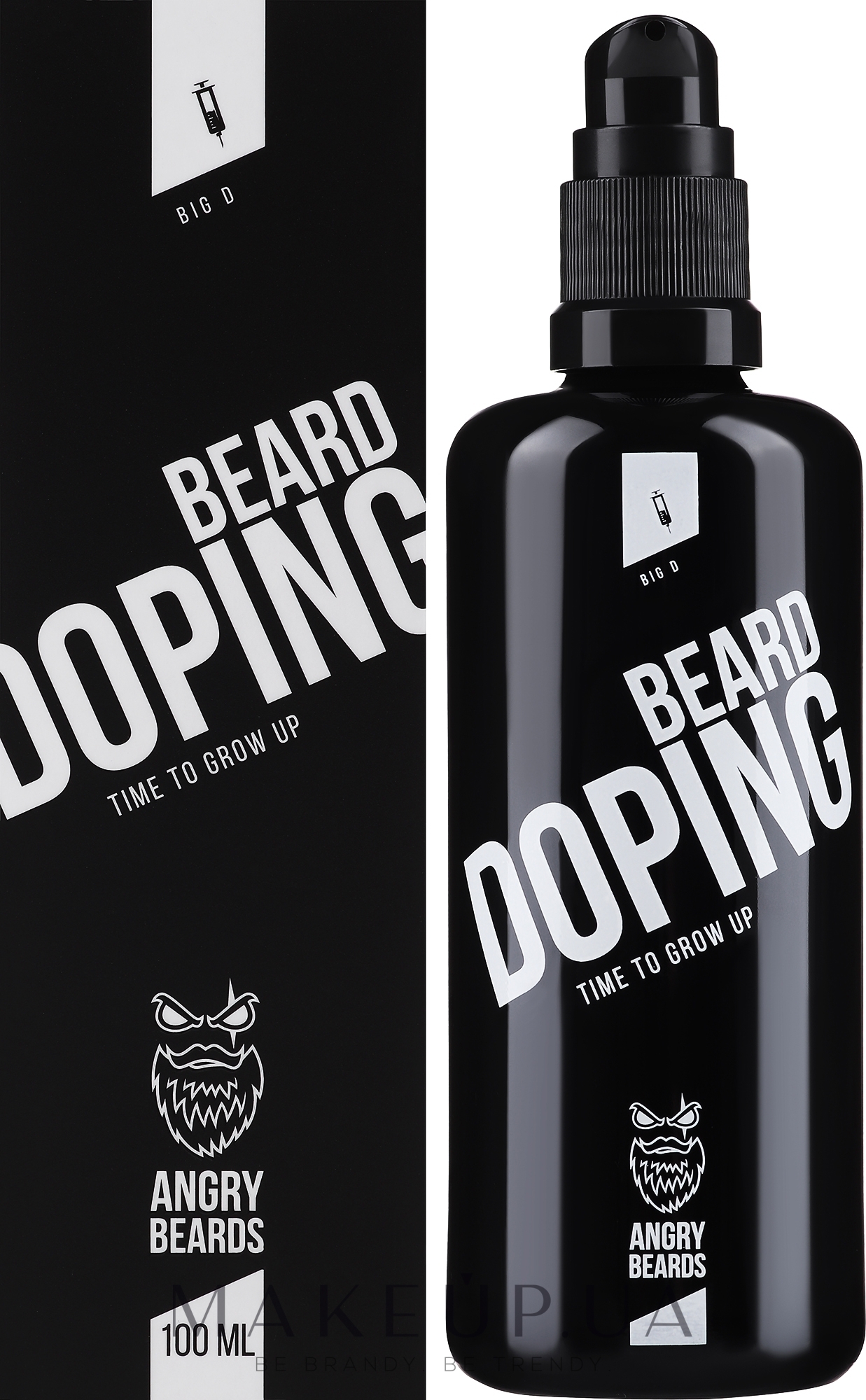 Крем для росту бороди - Angry Beards Beard Doping Big D — фото 100ml