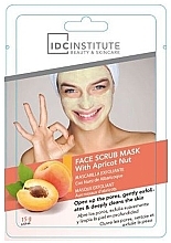 Маска-скраб для обличчя з абрикосовими кісточками - IDC Institute Face Mask — фото N1