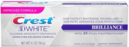 Духи, Парфюмерия, косметика УЦЕНКА Отбеливающая зубная паста - Crest 3D White Brilliance Vibrant Peppermint Whitening Toothpaste*