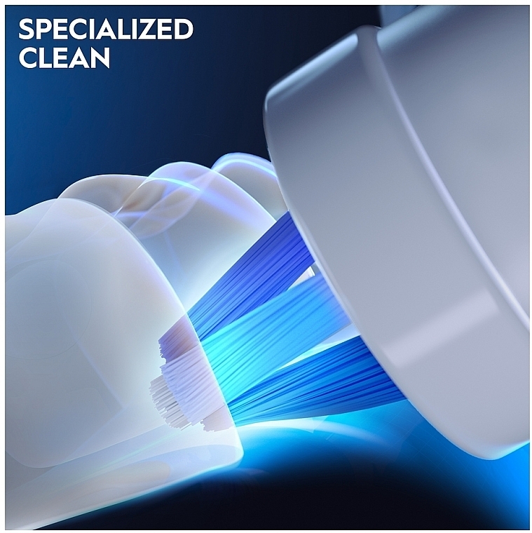 Насадки для электрической зубной щетки, белые, 2 шт. - Oral-B iO Specialised Clean — фото N6