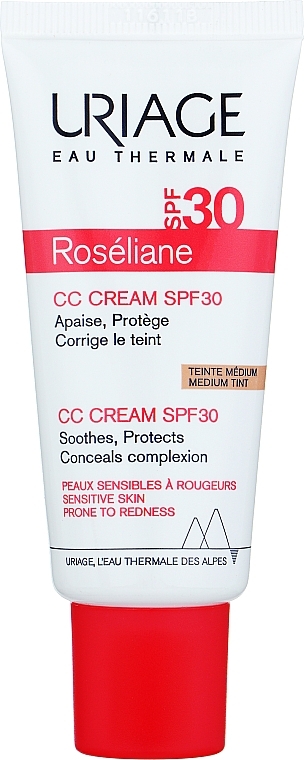 УЦЕНКА Корректирующий СС Крем - Uriage Roseliane CC Cream SPF 30 * — фото N2