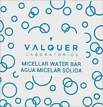 Духи, Парфюмерия, косметика Твердая мицеллярная вода - Valquer Micellar Water Bar