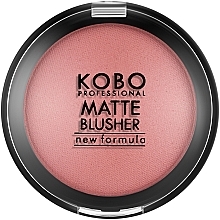 Матовые румяна новая формула - Kobo Professional Matte Blusher New Formula — фото N2