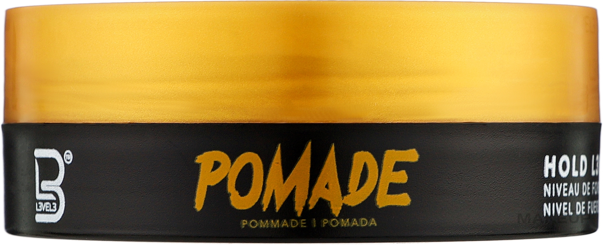 Помада для укладання волосся глянсова, сильної фіксації - Level3 Hair Styling Pomade — фото 150ml