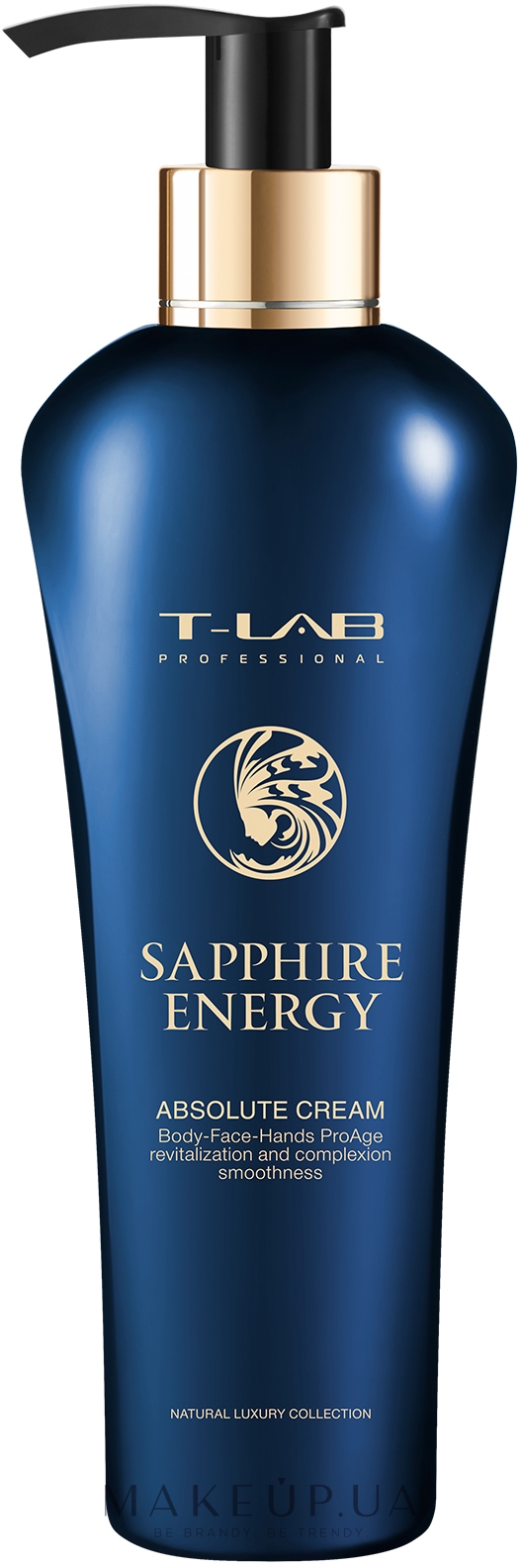 Крем для анти-эйдж эффекта лица, рук и тела - T-Lab Professional Sapphire Energy Absolute Cream — фото 300ml