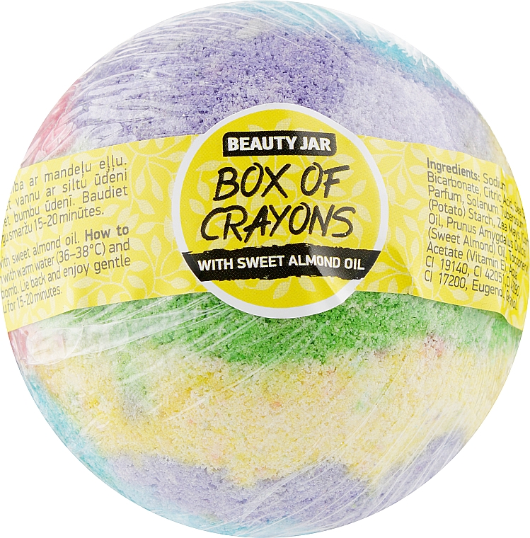 Бомбочка для ванны - Beauty Jar Box Of Crayons — фото N1