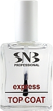 Духи, Парфюмерия, косметика Верхнее покрытие для ногтей - SNB Professional Express Top Coat