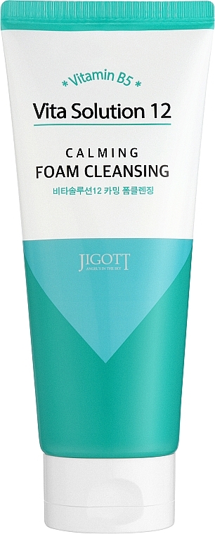 Успокаивающая пенка для лица - Jigott Vita Solution 12 Calming Foam Cleansing — фото N1