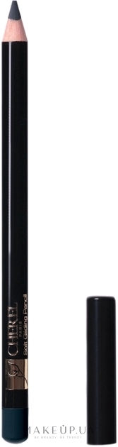Шелковый карандаш для глаз - Cherel Soft Gliding Eyeliner — фото 10 - Black