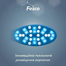 Зубная щетка средней жетсткости, красная - Fesco Complete Medium Tothbrush — фото N13