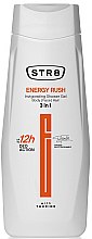 Парфумерія, косметика Гель для душу 3 в 1 - STR8 Energy Rush Invigorating Shower Gel 3 in 1