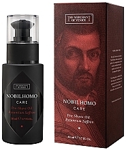 Масло перед бритьем - The Merchant Of Venice Nobil Homo Care Byzantium Saffron Pre-Shave Oil — фото N1