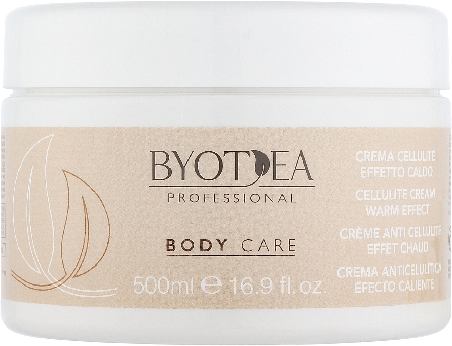 Антицелюлітний крем з розігрівальним ефектом - Byotea Body Care Cellulite Cream Warm Effect — фото N1