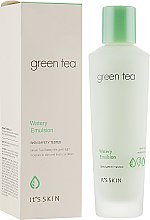 Парфумерія, косметика Емульсія для жирної та комбінованої шкіри з зеленим чаєм - It's Skin Green Tea Watery Emulsion