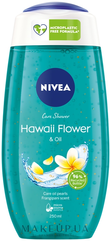 Гель-уход для душа "Свежесть балийского цветка" - NIVEA hawaiian bliss & oil shower gel — фото 250ml