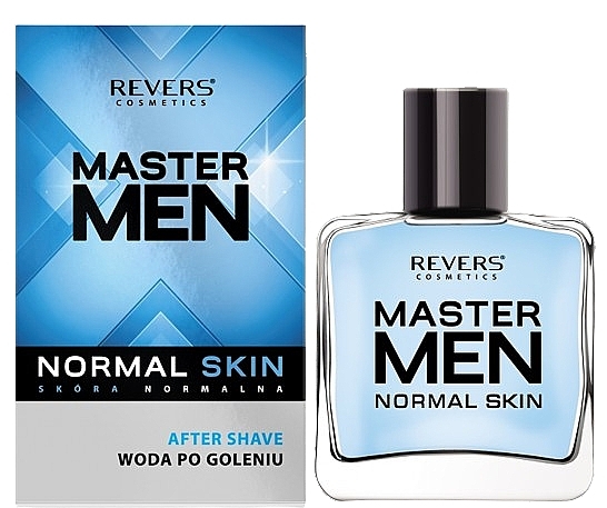 Вода после бритья для мужчин с нормальной кожей - Revers Master Men Aftershave For Normal Skin — фото N1