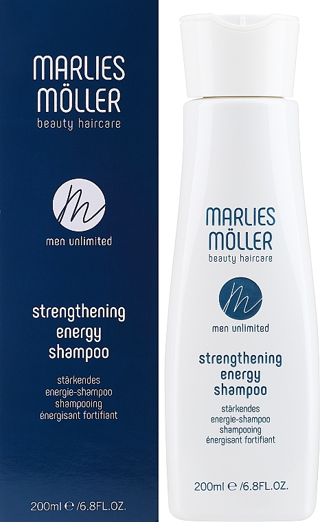 Укрепляющий шампунь - Marlies Moller Men Unlimited Strengthening Shampoo — фото N4