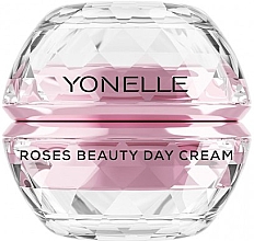 Парфумерія, косметика Денний крем для обличчя та шкіри навколо очей - Yonelle Roses Beauty Day Cream Face & Under Eyes
