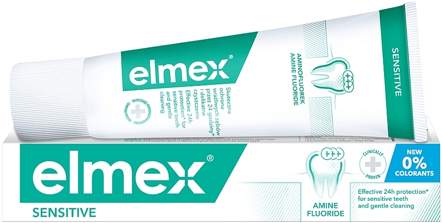 Зубная паста "Элмекс" для чувствительных зубов с аминофторидом - Elmex Sensitive