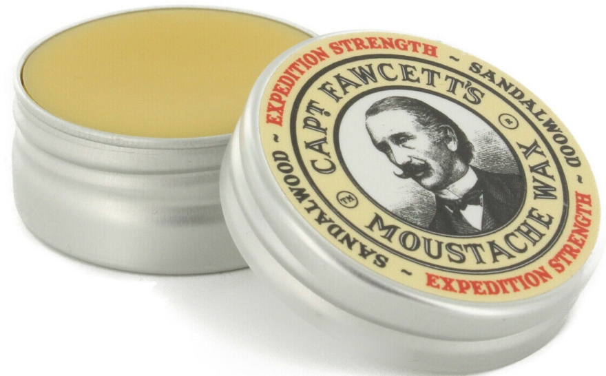 Воск для усов - Captain Fawcett Expedition Strength Moustache Wax — фото N1