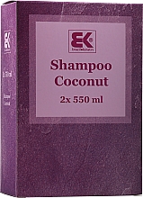 Парфумерія, косметика Набір - Brazil Keratin Intensive Coconut Shampoo Set (h/shampoo/550mlx2)