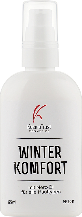 Крем для обличчя "Захист від холоду" SPF 15 - KosmoTrust Cosmetics Winter Komfort — фото N1