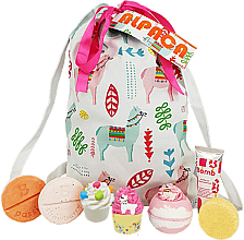Парфумерія, косметика Набір бомбочок для ванни - Bomb Cosmetics Alpaca My Bags Wash Bag