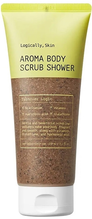 УЦІНКА Гель-скраб для душу - Logically, Skin Aroma Body Scrub Shower * — фото N1