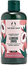 Крем-гель для душу "Солодке лічі" - The Body Shop Shea Luscious Lychee Shower Cream — фото N1