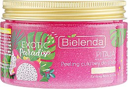 Сахарный скраб для тела укрепляющий "Питайя" - Bielenda Exotic Paradise Firming Body Scrub Pitaja — фото N2