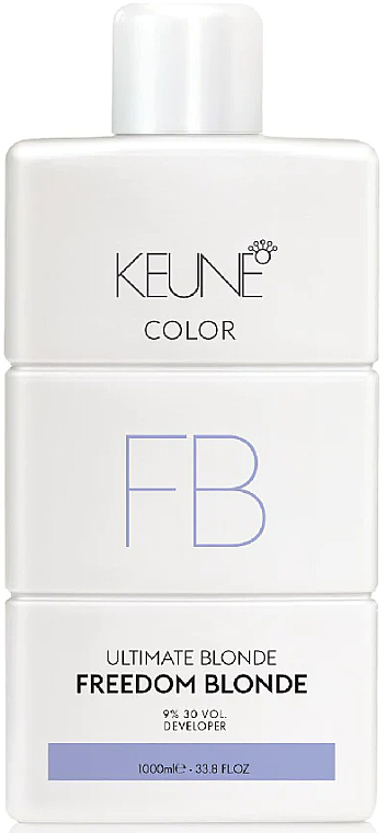 Проявитель цвета - Keune Freedom Blonde 9% — фото N1