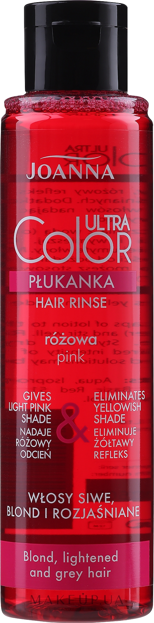 Ополіскувач для волосся підфарбовуючий, червоний - Joanna Ultra Color System — фото 150ml