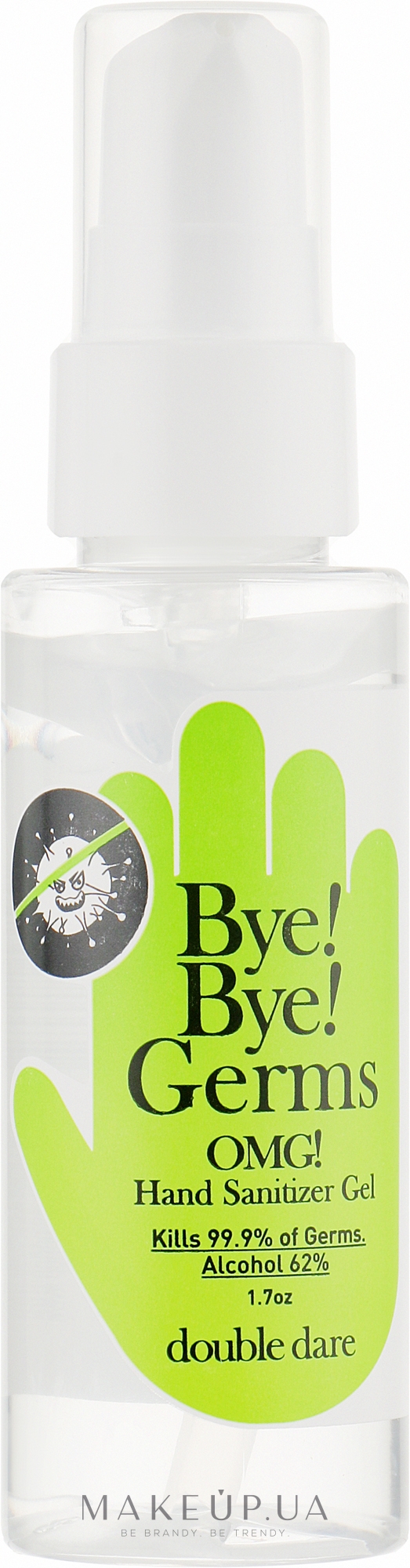 Bye! Bye! Germs OMG! Hand Sanitizer Gel 50ml 1.7 oz 3-PACK