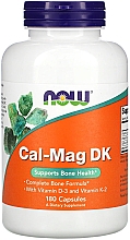 Кальций-Магний, 180 капсул - Now Foods Cal-Mag DK — фото N1