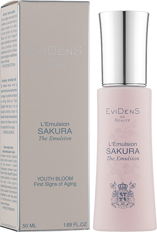 Эмульсия для лица - EviDenS De Beaute Sakura Saho Emulsion — фото N2