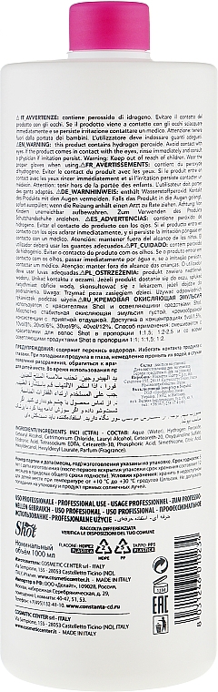 М'який проявник - Shot Scented Oxi Emulsion Cream 5 Vol — фото N2